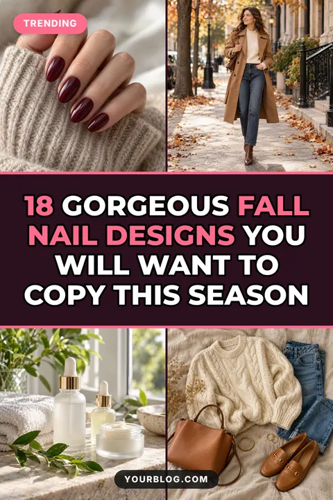 Beauty & fashion Pinterest pin example