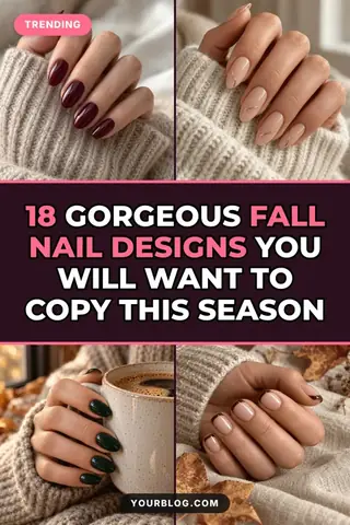 Nail designs – free beauty & fashion Pinterest pin template