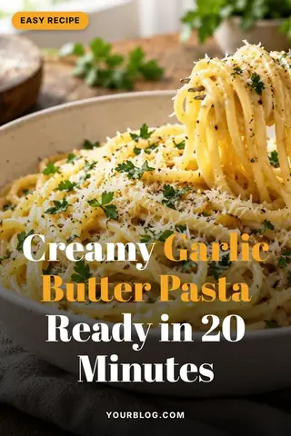 Quick recipe – free food Pinterest pin template