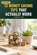 Personal finance Pinterest pin example