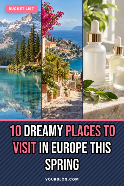 Travel Pinterest pin example